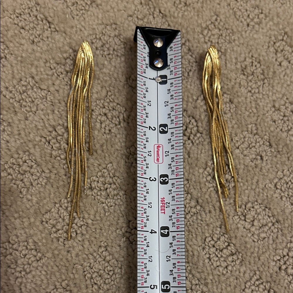 Gold Dangle Earrings
